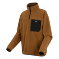 Glazed Ginger - Side - Regatta Mens Frankie Half Zip Fleece Top