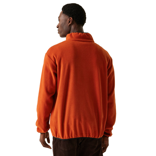 Red Ochre - Lifestyle - Regatta Mens Frankie Half Zip Fleece Top