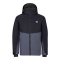 Black-Ebony - Front - Dare 2B Childrens-Kids Impose IV Ski Jacket