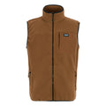 Nut Brown - Front - Regatta Mens Frankie Fleece Gilet