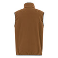 Nut Brown - Back - Regatta Mens Frankie Fleece Gilet