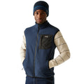 Navy Blue - Side - Regatta Mens Frankie Fleece Gilet