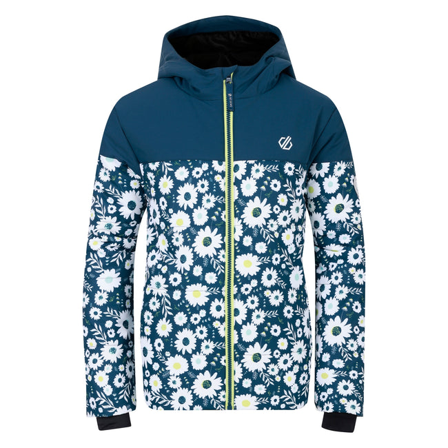 Moonlight Denim - Front - Dare 2B Childrens-Kids Liftie Daisy Ski Jacket