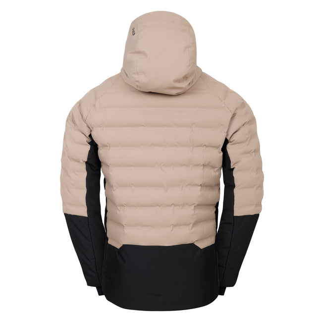 Clay-Black - Back - Regatta Mens Ollie II Ski Jacket