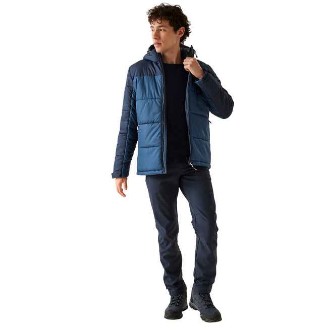 Navy-Admiral Blue - Lifestyle - Regatta Mens Nevado VII Insulated Padded Jacket