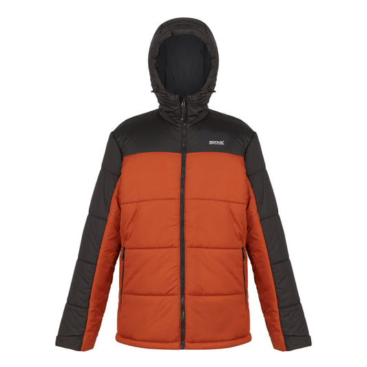 Burnt Copper-Ash - Front - Regatta Mens Nevado VII Insulated Padded Jacket