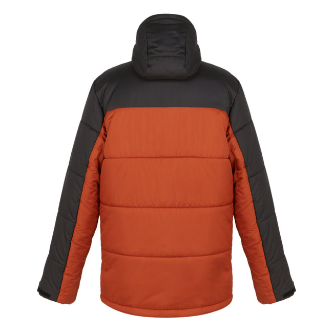 Burnt Copper-Ash - Back - Regatta Mens Nevado VII Insulated Padded Jacket