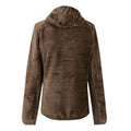Mocha - Back - Regatta Womens-Ladies Endra Hooded Fleece Jacket