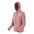 Dusty Rose - Side - Regatta Womens-Ladies Endra Hooded Fleece Jacket