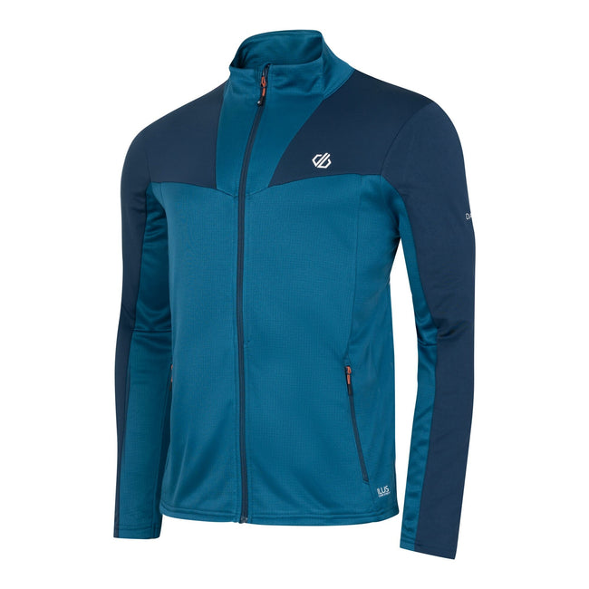 Kingfisher Blue-Moonlight Denim - Side - Dare 2B Mens Substratum II Core Stretch Midlayer