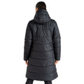 Black - Back - Dare 2B Womens-Ladies Distinguish Baffled Padded Jacket