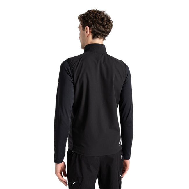 Black-Ebony - Pack Shot - Dare 2B Mens Lattitudinal II Gilet