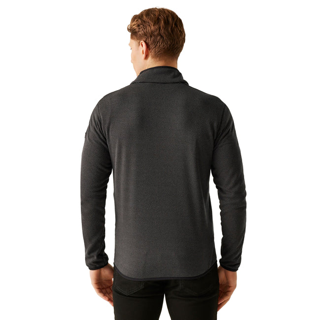 Black Marl - Lifestyle - Regatta Mens Kitom Full Zip Fleece Jacket