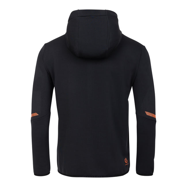 Black - Back - Dare 2B Mens Camber Core Stretch Midlayer