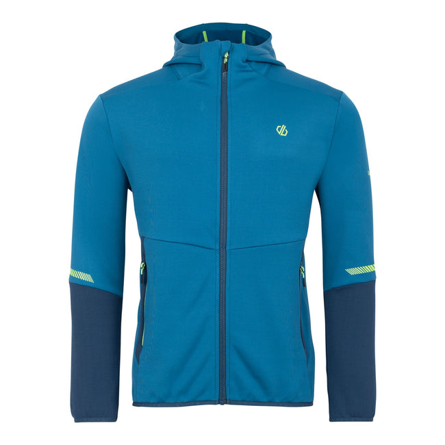 Kingfisher Blue - Front - Dare 2B Mens Camber Core Stretch Midlayer