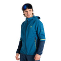 Kingfisher Blue - Lifestyle - Dare 2B Mens Camber Core Stretch Midlayer