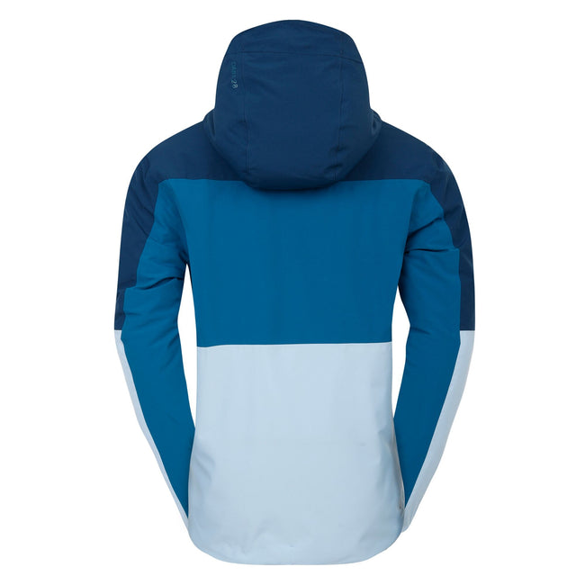 Moonlight Denim-Kingfisher Blue - Back - Dare 2B Mens Edge II Ski Jacket