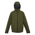 Dark Khaki-Black - Front - Regatta Mens Coriver 3 in 1 Jacket