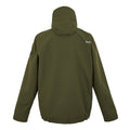 Dark Khaki-Black - Back - Regatta Mens Coriver 3 in 1 Jacket