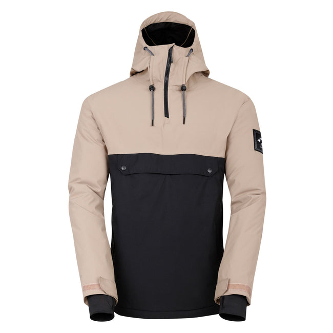 Clay-Black - Front - Dare 2B Mens Freeride Overhead Ski Jacket