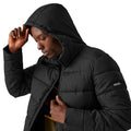 Black - Lifestyle - Regatta Mens Lakiver Padded Jacket
