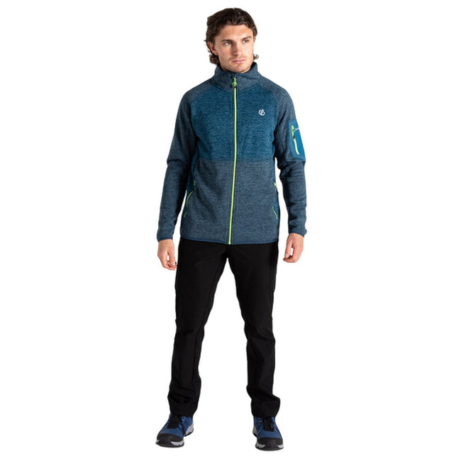 Moonlight Denim - Front - Dare 2B Mens Torrek Mountain Series Thermal Fleece Jacket