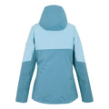 Coronet Blue-Clear Sky - Back - Regatta Womens-Ladies Kelora Insulated Waterproof Jacket