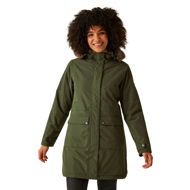 Dark Khaki - Lifestyle - Regatta Womens-Ladies Sabinka II Parka