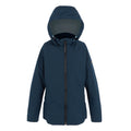 Navy-Clear Sky - Front - Regatta Womens-Ladies Reeah Insulated Jacket