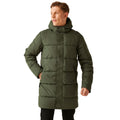 Dark Khaki - Lifestyle - Regatta Mens Hayleyn Padded Jacket