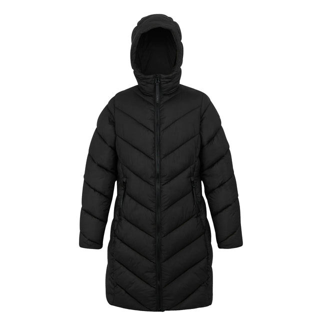 Black - Front - Regatta Womens-Ladies Andia II Contrast Zip Jacket