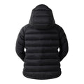 Black - Back - Dare 2B Womens-Ladies Torrek Baffled Padded Jacket