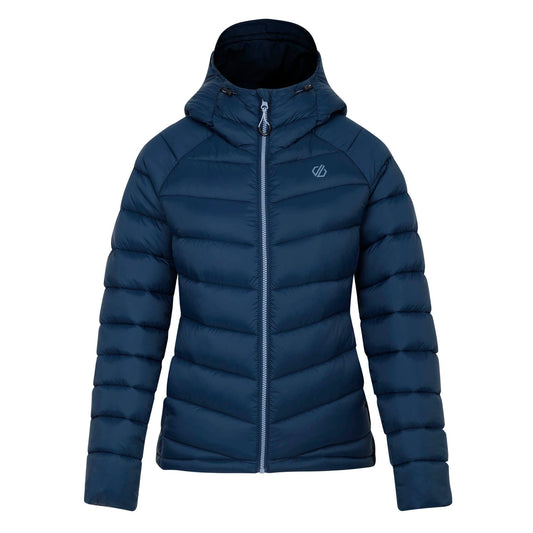 Moonlight Denim - Front - Dare 2B Womens-Ladies Torrek Baffled Padded Jacket