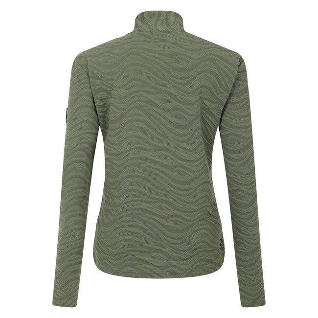 Olivine Green - Back - Dare 2B Womens-Ladies Glamorize II Midlayer