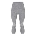 Charcoal Grey Marl - Front - Dare 2B Mens In The Zone III 3-4 Leggings
