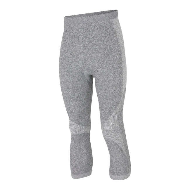 Charcoal Grey Marl - Side - Dare 2B Mens In The Zone III 3-4 Leggings
