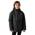 Black - Side - Regatta Childrens-Kids Rurie Padded Jacket