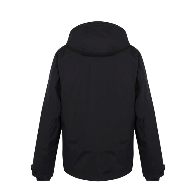 Black - Back - Regatta Mens Frelton Waterproof Insulated Jacket