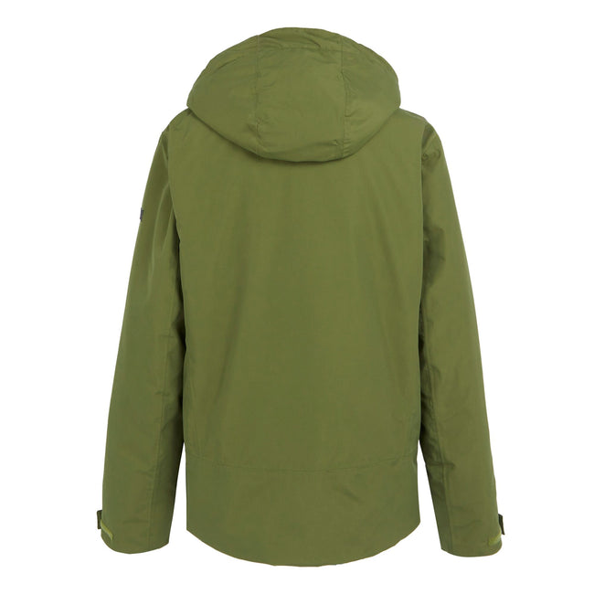 Nephrite Green-Black - Back - Regatta Mens Frelton Waterproof Insulated Jacket