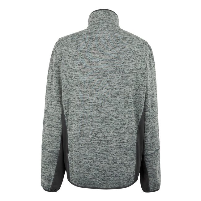 Ash-Glacier Marl - Side - Regatta Mens Baslinn Marl Full Zip Fleece Jacket