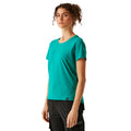 Wilderness Green - Side - Regatta Professional Womens-Ladies Ada Cotton Stretch T-Shirt