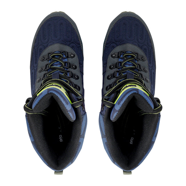 Blue - Pack Shot - Regatta Womens-Ladies Orla Kiely Birdy Outdoor Hiking Boots
