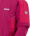 Berry Pink-Pink Potion - Lifestyle - Regatta Childrens-Kids Hurdle V Waterproof Jacket