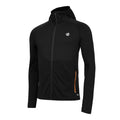 Black - Side - Dare 2B Mens Assimilate II Core Stretch Midlayer