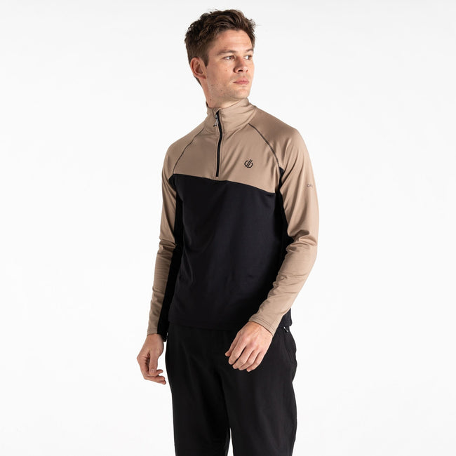 Clay-Black - Lifestyle - Regatta Mens Dignify III Core Stretch Midlayer