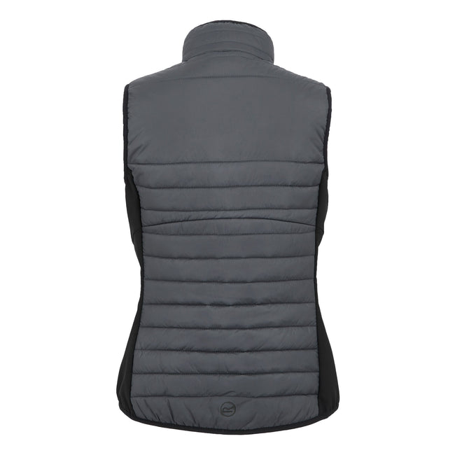 Seal Grey-Black - Back - Regatta Professional Womens-Ladies Ada Hybrid Hybrid Body Warmer