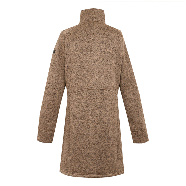 Warm Taupe - Back - Regatta Womens-Ladies Emilide Long Length Fleece Jacket