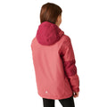 Mineral Red-Rumba Red - Lifestyle - Regatta Childrens-Kids Beamz IV Waterproof Jacket