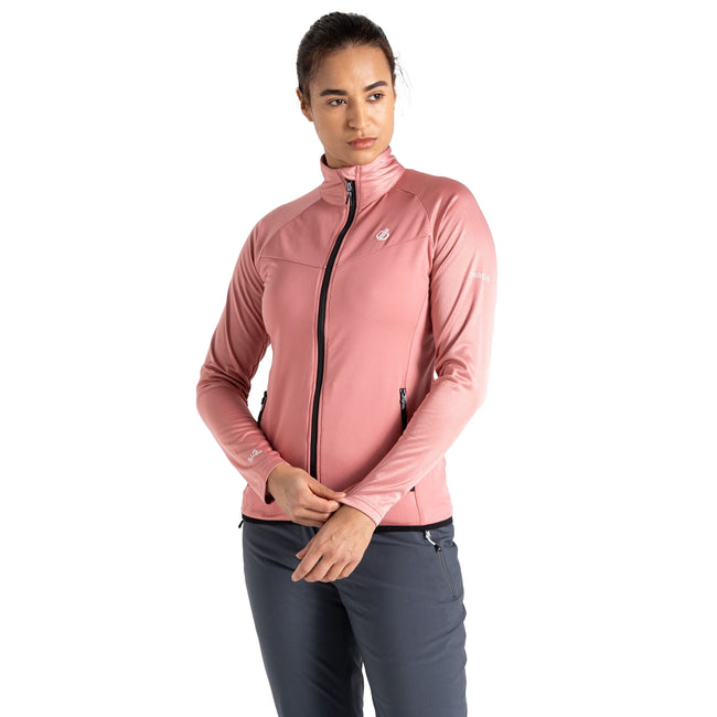 Dusty Rose - Lifestyle - Dare 2B Womens-Ladies Elation III Core Stretch Midlayer