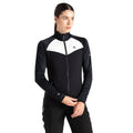 Black-Blanc De Blanc - Lifestyle - Dare 2B Womens-Ladies Elation III Core Stretch Midlayer